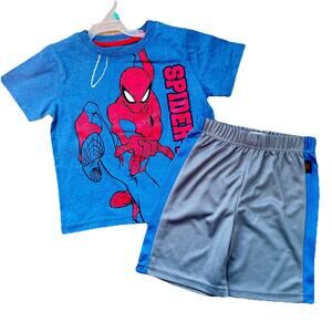 Spider-Man Toddler 2PC Set Top And & NWT - Size 3T